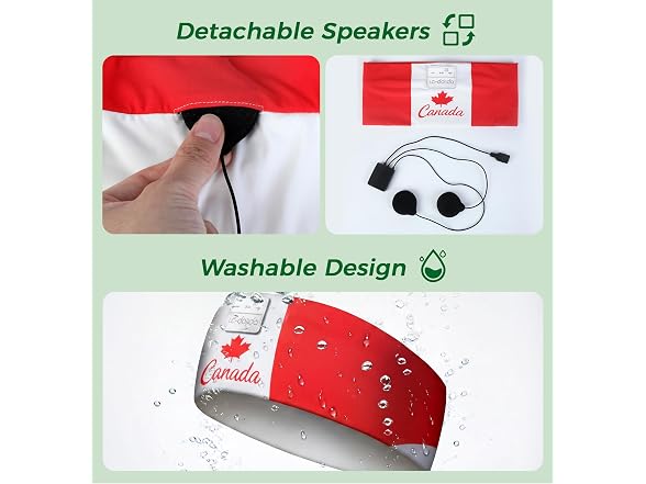 LC-dolida Canada Flag BT Headband