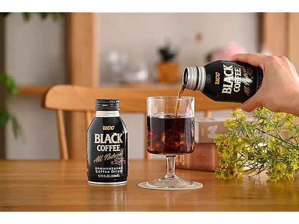 UCC UCC Ready to Drink Black Coffee, 9.74 FL