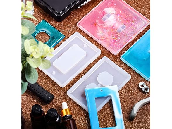 NUOBESTY Silicone Epoxy Resin Mold Panel