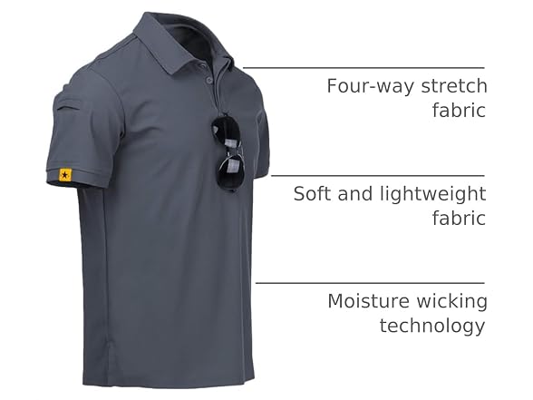 Zity Men (L) Polo Shirt Short Sleeve Sports Shirts