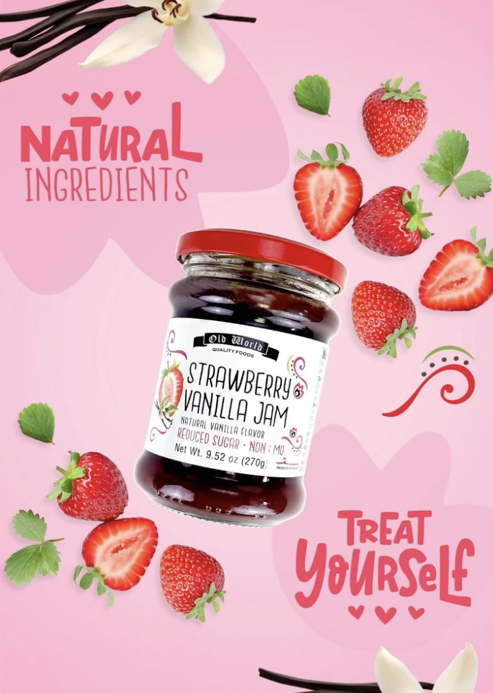 (4 Pack) Premium European Jams - Traditional Favorites - Gallery 7