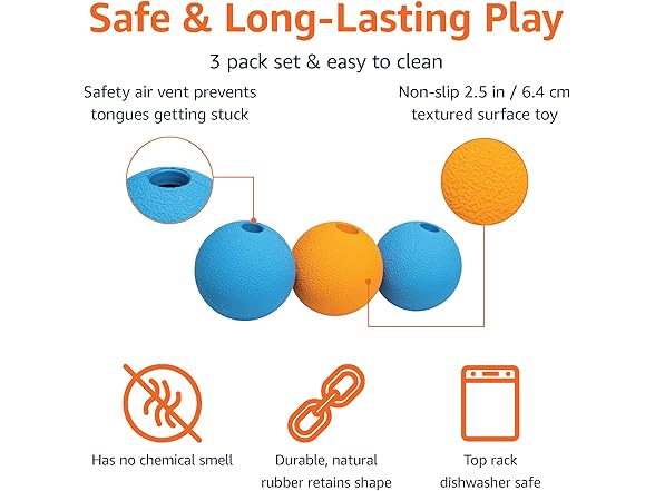 Amazon Basics Dog Toys, Interactive Supr