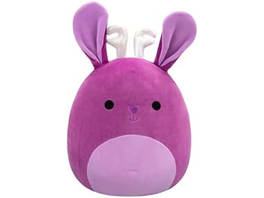 $9.49, Was $19.99, 52% Off! Squishmallows Original 14" Maria Del Mar Purple Jackalope dealfomo