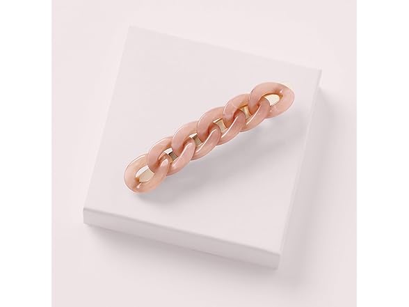 The Hair Edit Marble Link Baguette