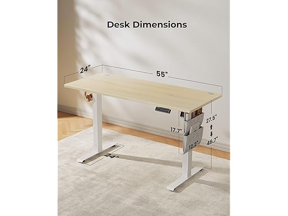 Totnz Standing Desk Adjustable Height