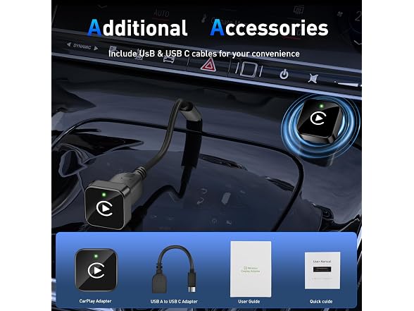 iGENJUN CarPlay Adapter Mini 2026