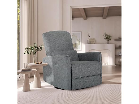Evolur Belmont Power Recliner with Massager