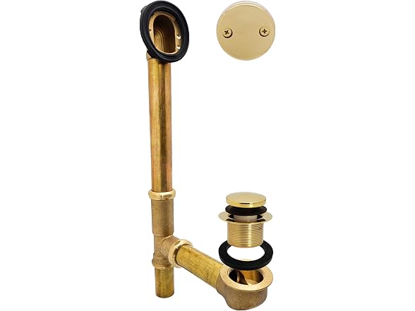 Westbrass 14in Waste Overflow Tip-Toe