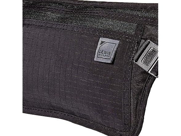 Lewis N. Clark RFID Blocking Money Belt Black