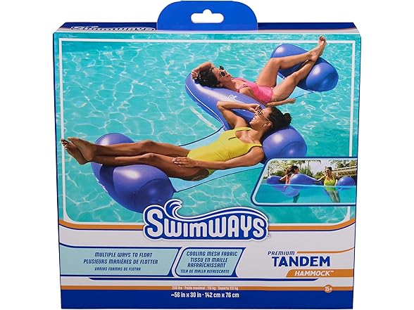 SwimWays Spring Float Tandem Hammock