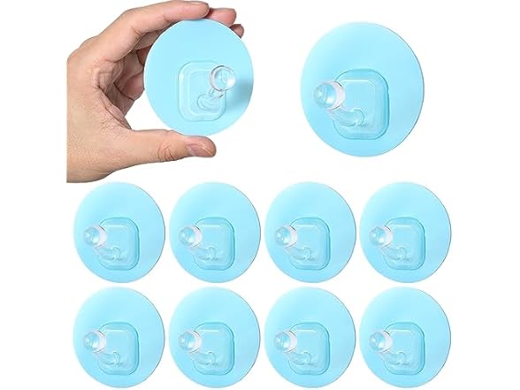 Uten Adhesive Hooks, 10 Pack