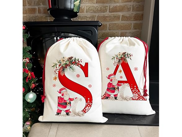LALALA GIFT LAND Christmas Gift Santa Sack