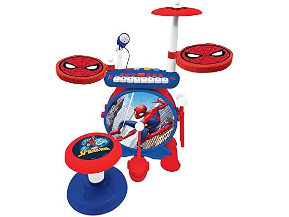 Lexibook, Spider-Man, Electronic Drum Set