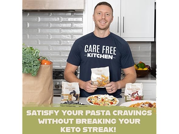 Care Free Keto Rotini Pasta, 3pk