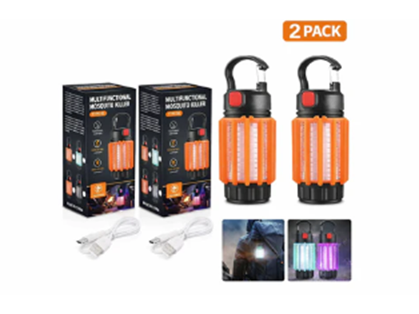 2-Pack Small Mosquito Zapper Lanterns