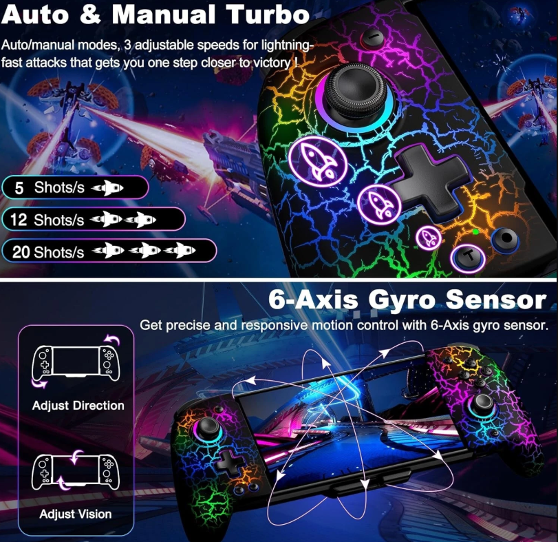 JC200 Controller for Nintendo Switch - Gallery 6