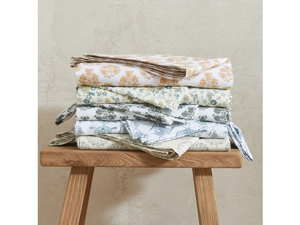 Patina Vie Cotton & Rayon Printed Sheet Set
