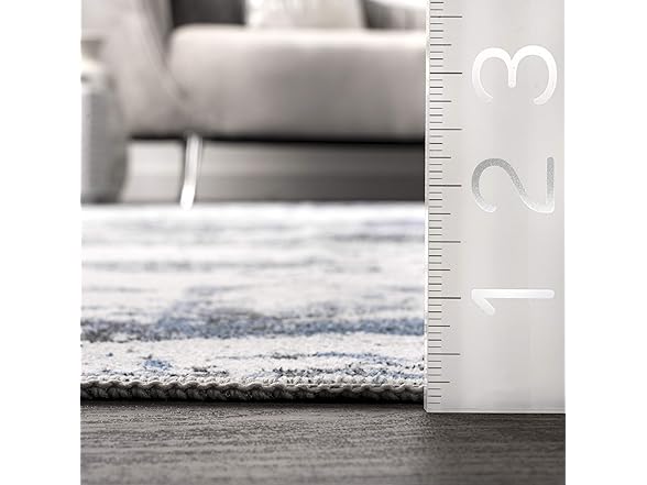 nuLOOM 5' x 8' SpinClean Machine Washable Area Rug