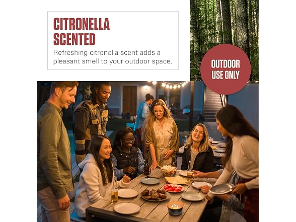 Coleman Outdoor Citronella Candle