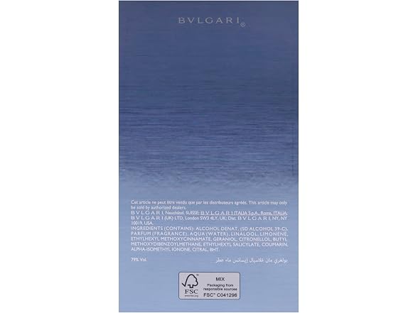 BULGARI LAB-BGNMES34 3.4 OZ Bulgari Man Glacial Ess