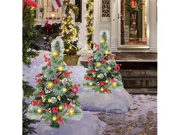 Generic 2PK-Outdoor Christmas Planter