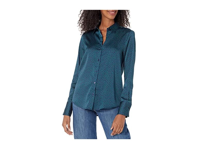 Amazon Essentials Women Regular-Fit Long Blouse