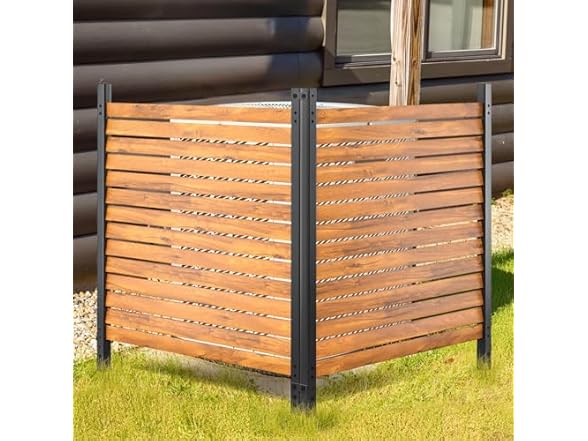 GREENER Privacy Screens 2PCS 38" W x 42" H Shutter Style
