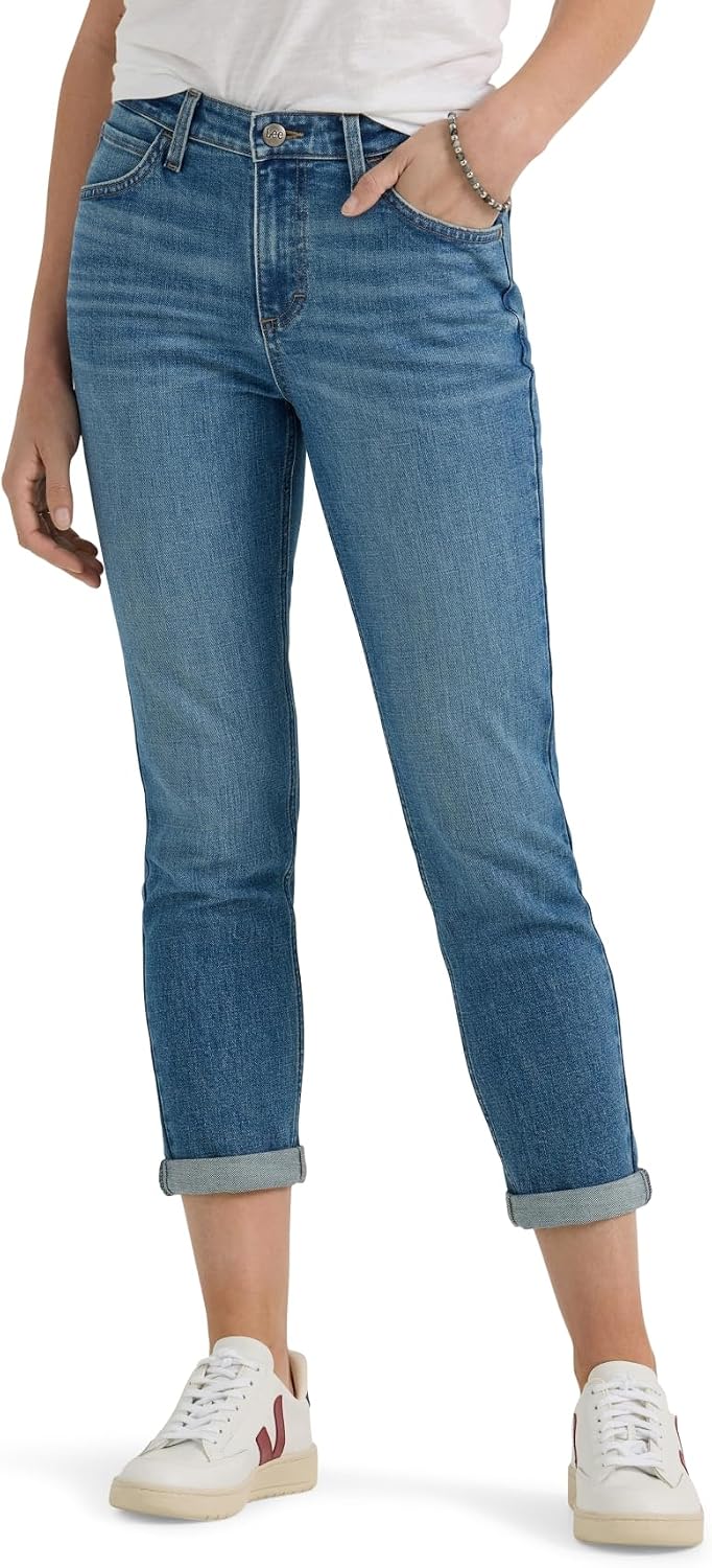 Lee Women Legendary Mid Rise '90s Taper Jean - Gallery 17