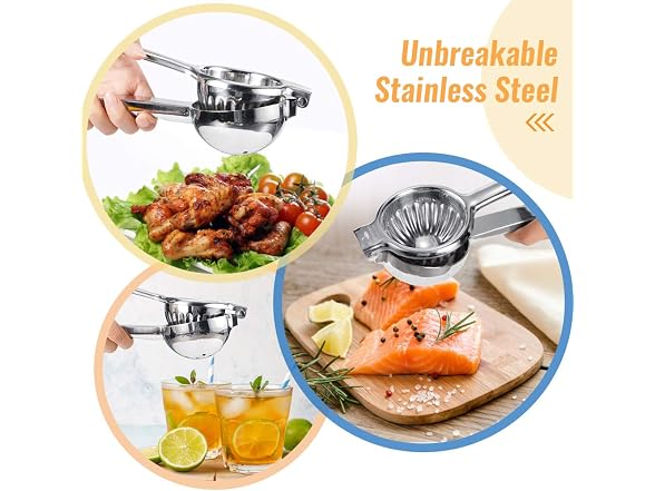 meidong Stainless Steel Lemon Squeezer