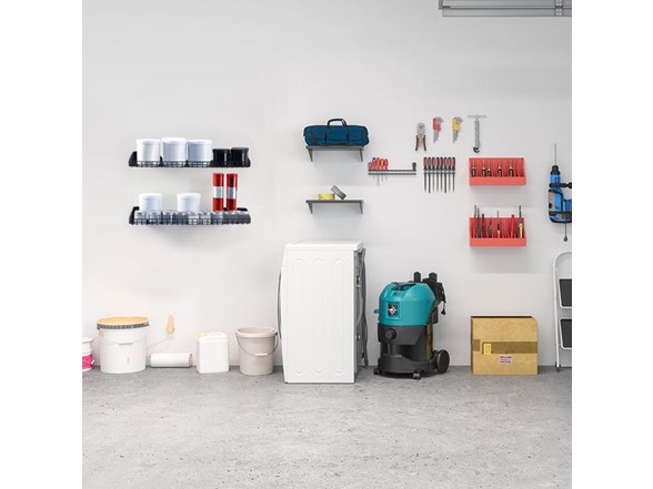 LUGO WS-2412 24"x12" Garage Wall Shelves 2 or 4 Pk
