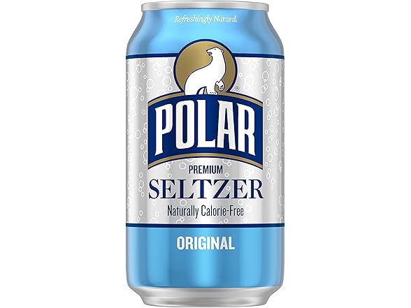 18PK Polar Seltzer Water Original, 12 fl oz