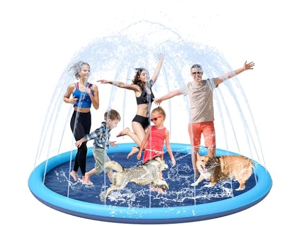 YSJILIDE Splash Play Mat
