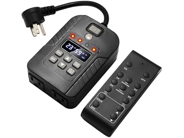 Dusk to Dawn Outdoor Timer Outlet