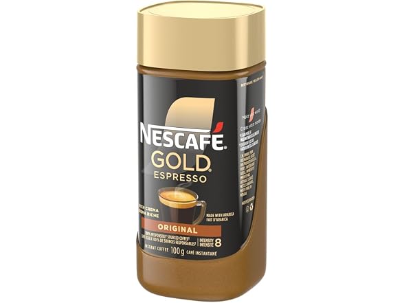 2pk NESCAFE Gold Espresso Instant Coffee, 3.5oz