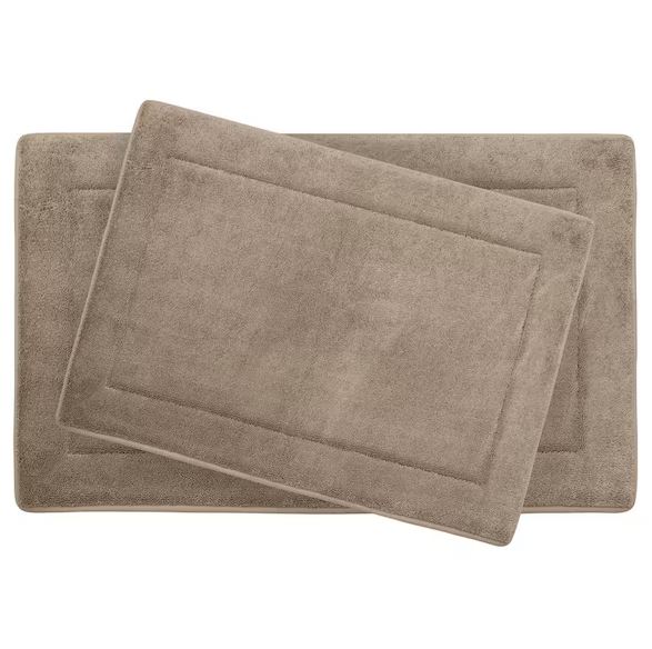 2-Piece Microfiber Shag Bath Mat Set - Gallery 11