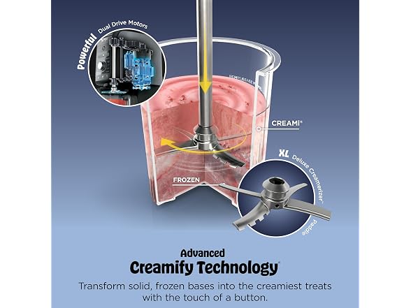 Ninja NC501C CREAMi Deluxe Ice Cream Maker