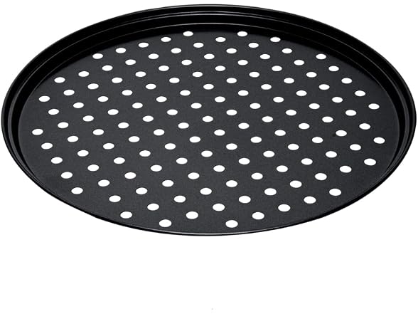 Restaurantware Met Lux 13" Pizza Pan with Pizza Cutter Bundle