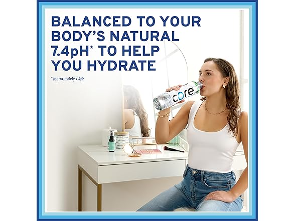 12PK Core Hydration Perfectly Balanced Water