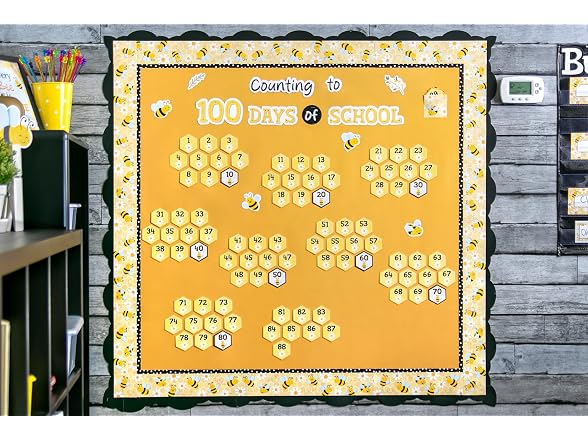 Teacher Created Resources Buzzing Bees Straight Border