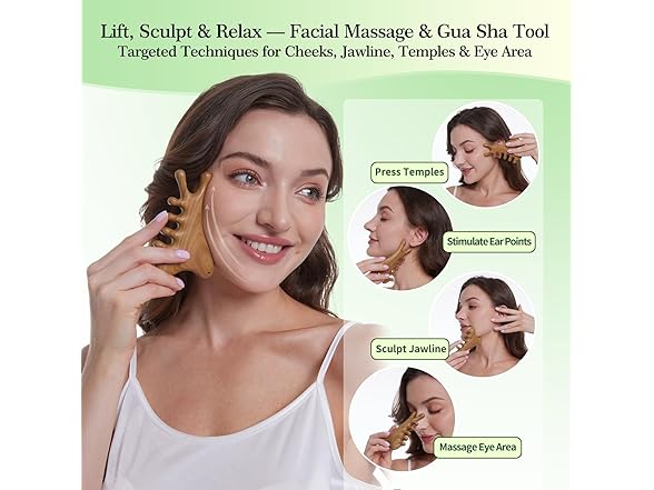 Gua Sha Tool for Face & Body