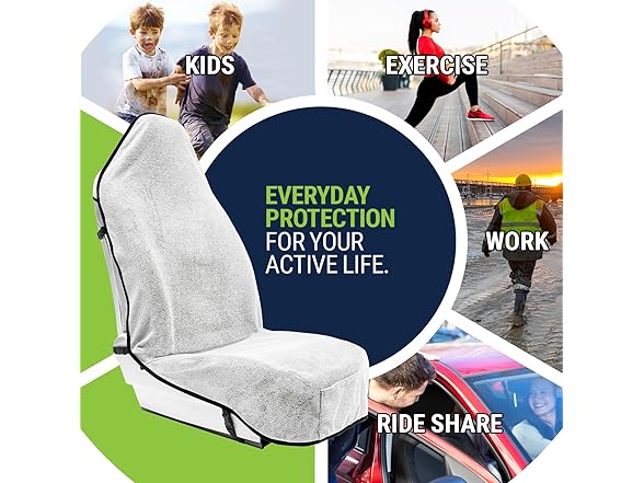 Season Guard Terry Cloth Sweat Towel Seat