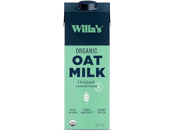 Willa's Organic Oat Milk 32oz