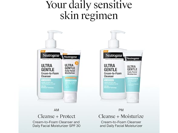 Neutrogena Ultra Gentle Daily Moisturizer 3.4oz