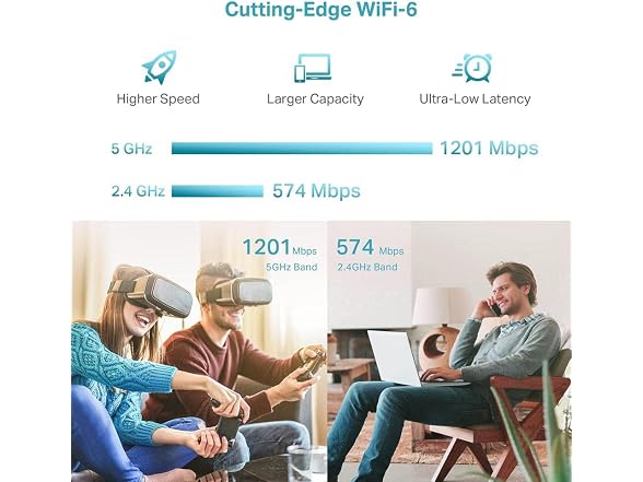 TP-LINK re605x TP-Link AX1800 WiFi 6 (RE605X) white