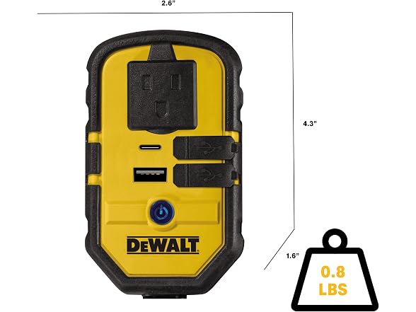 DEWALT DXAEPI140 Power Inverter 140W