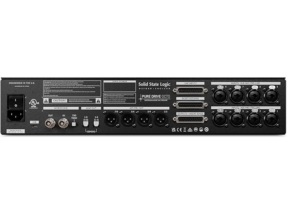 Solid State Logic PureDrive Octo 8-Channel Mic Pre