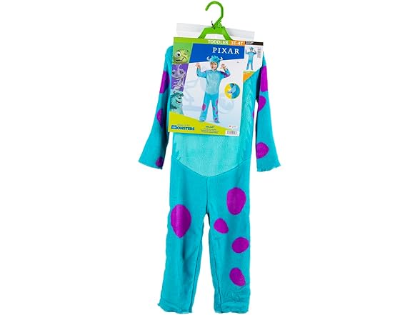 Disney Pixar Monsters University Sulley Toddler Costume (Small, 2T)