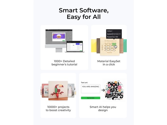 xTool RP1030681 M1 Ultra 10W Laser Engraver Rotar