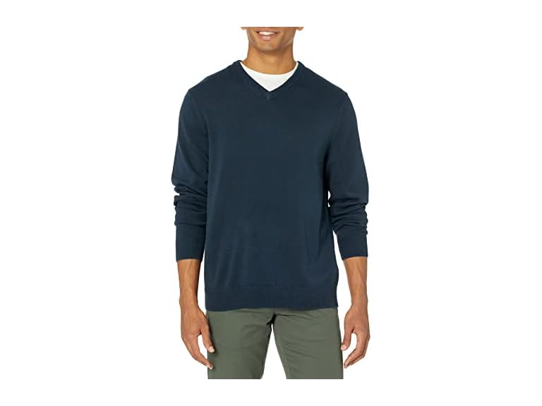 Amazon Essentials Men's V-Neck Pullover Sweater