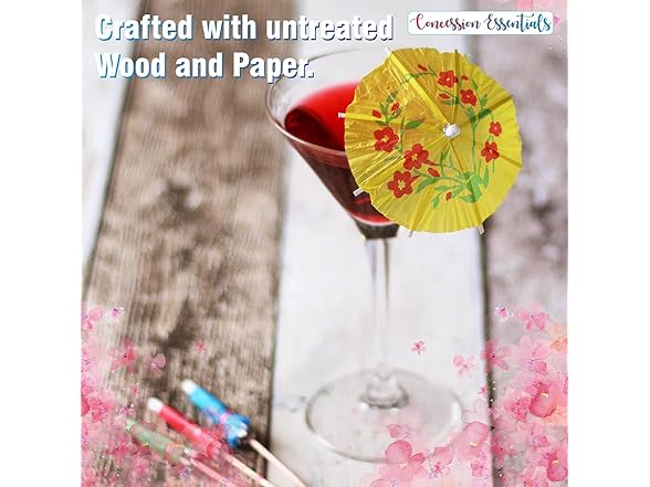 4" Cocktail Umbrellas 200ct